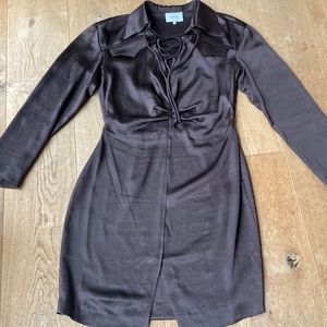 Nanushka ladies brown dress size large